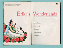 Tablet Screenshot of erikaswonderlands.net